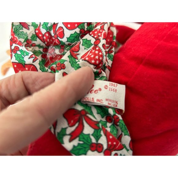 Annalee Doll 1968 Christmas 18” Mrs Claus Mobilitee Vintage - Picture 5 of 6